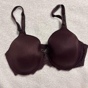 CHANTELLE Dark Brown Women's Bra Size 32DD